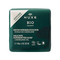 Nuxe Bio Milde Overvette Zeep Camelinaolie 100g