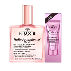 Nuxe Huile Prodigieuse Florale 100ml + Shampooing 30ml OFFERT