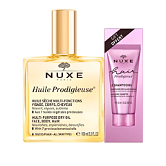 Nuxe Huile Prodigieuse 100ml + Shampooing 30ml OFFERT