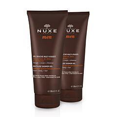 Nuxe Men Gel Douche Multi Usages Tube Duo Pack PROMO 2x200ml