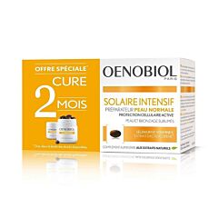 Oenobiol Solaire Intensif Peau Normale Cure 2 Mois 2x30 Gélules
