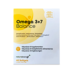 Natural Energy Omega 3+7 Balance 40 Gélules
