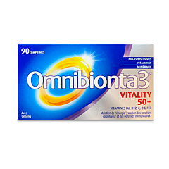 Omnibionta3 Vitality 50+ - 90 Comprimés