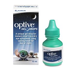 Optive Gel Drops Gouttes Oculaires 10ml