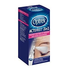 Optrex ActiMist 2-en-1 Spray Oculaire Yeux Secs & Fatigués 10ml