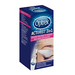 Optrex Actimist 2in1 Oogspray Droge/ Vermoeide Ogen 10ml 