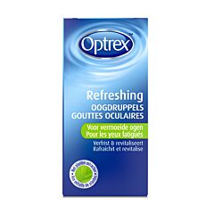 Optrex Refreshing Gouttes Oculaires Yeux Fatigués Flacon 10ml