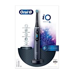 Oral-B iO8s Brosse à Dents Électrique - Noir - 1 Pièce