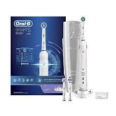 Oral-B Smart 5 5100S Brosse à Dents Electrique Blanche 1 Pièce