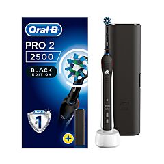 Oral-B Pro Elektrische Tandenborstel 2500 Cross Action Zwart 1 Stuk