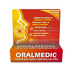 Oralmedic contre les Apthes 3 Applicateurs