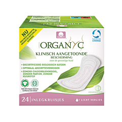 Organyc Protège-Slips Coton Bio - 24 Pièces