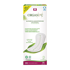 Organyc Inlegkruisjes Extra Long Katoen Bio - 20 Stuks