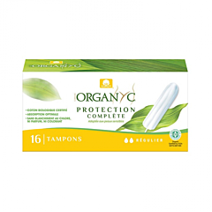 Organyc Tampon Regular Bio Katoen - 16 Stuks