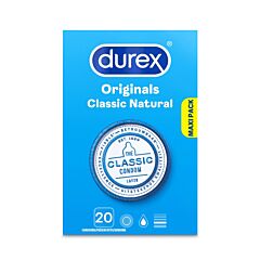 Durex Originals Classic Natural 20 Préservatifs