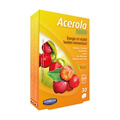 Orthonat Acerola 1000 30 Comprimés NF