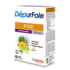 Ortis MethodDraine Dépur/Foie 60 Comprimés