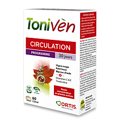 Ortis Toniven Circulation 60 Comprimés