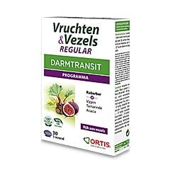 Ortis Vruchten & Vezels Regular 30 Tabletten