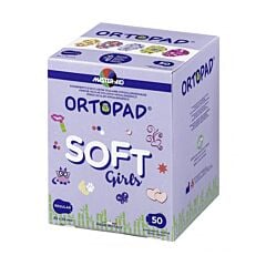 Ortopad Soft Girls Cache Oeil Medium 76x54mm 50 Pièces