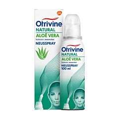 Otrivine Natural Aloe Vera Eau de Mer Isotonique Enfants + de 2 ans & Adultes Spray Nasal 100ml
