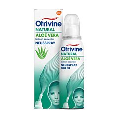 Otrivine Natural Aloe Vera Eau de Mer Isotonique Enfants + de 2 ans & Adultes Spray Nasal 100ml