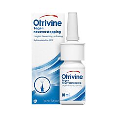 Otrivine 1mg/ml Solution pour Pulvérisation Nasale Enfants + de 12 ans & Adultes Spray 10ml