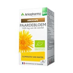 Arkopharma Arkogélules Pissenlit Bio Elimination de lEau 45 Gélules NF
