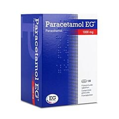 Paracetamol EG 1000mg Pot 100 Comprimés