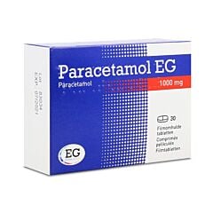 Paracetamol EG 1000mg 30 Comprimés