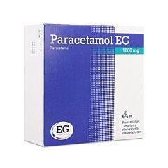 Paracetamol EG 1000mg 20 Comprimés Effervescents