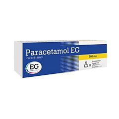 Paracetamol EG 500mg 20 Comprimés Effervescents