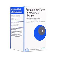 Paracetamol Teva 1g Flacon 100 Comprimés