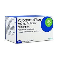 Paracetamol Teva 500mg 100 Tabletten NF