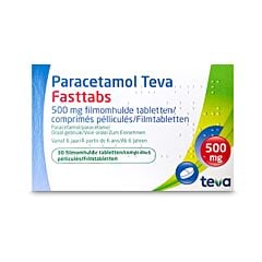Paracetamol Teva 500mg Fasttabs 30 Comprimés