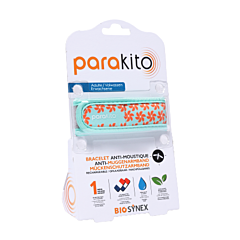Parakito Anti-Muggen Armband Volwassenen - Fun Sterren - 2 Navullingen - 1 Stuk