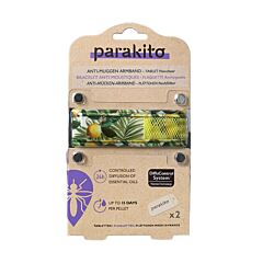 Parakito Bracelet Citronnier Anti-Moustiques + 2 Recharges