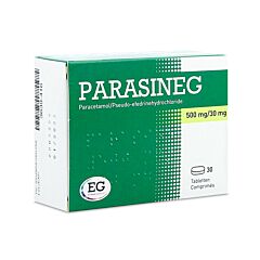 Parasineg 500mg/30mg 30 Tabletten