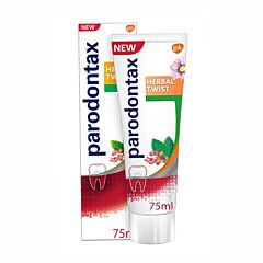 Parodontax Herbal Twist Saignement des Gencives Dentifrice Tube 75ml