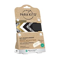 Parakito Party Edition Berlin Bracelet Anti-Moustiques + 2 Recharges