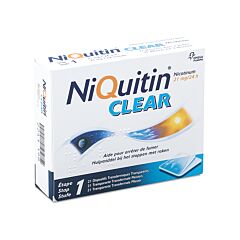 NiQuitin Clear Patch 21mg 21 Patchs