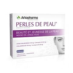Arkopharma Perles de Peau Acide Hyaluronique + Coenzyme Q10 30 Gélules