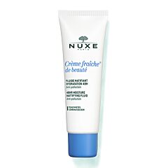 Nuxe Crème Fraîche de Beauté Fluide Matifiant Hydratation 48h Tube 50ml