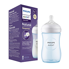 Philips Avent Natural Response Biberon 1M+ - Bleu - 260ml