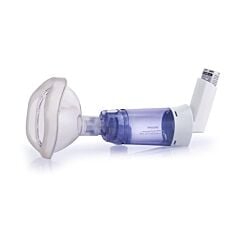 Philips Respironics Optichamber Diamond Antistatische Voorzetkamer + Middelgroot Masker 1 Stuk