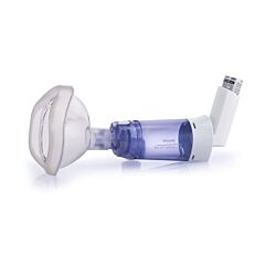 Philips Respironics Optichamber Diamond Antistatische Voorzetkamer + Klein Masker 1 Stuk