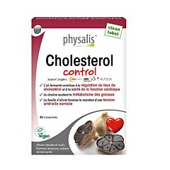 Physalis Cholesterol Control 30 Comprimés