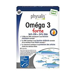 Physalis Oméga 3 Forte 60 Gélules