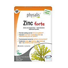 Physalis Zinc Forte 30 Comprimés