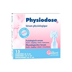 Physiodose Fysiologisch Serum 15x5ml
